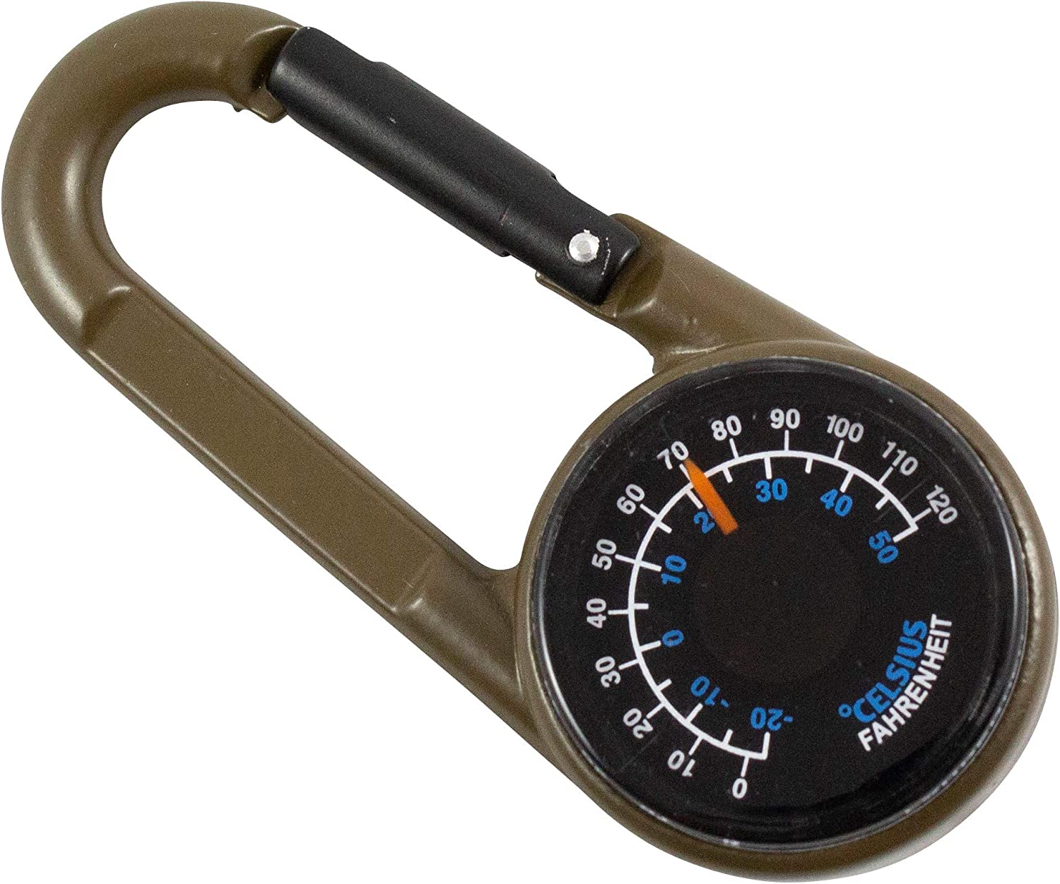 munkees Karabiner mit Thermometer